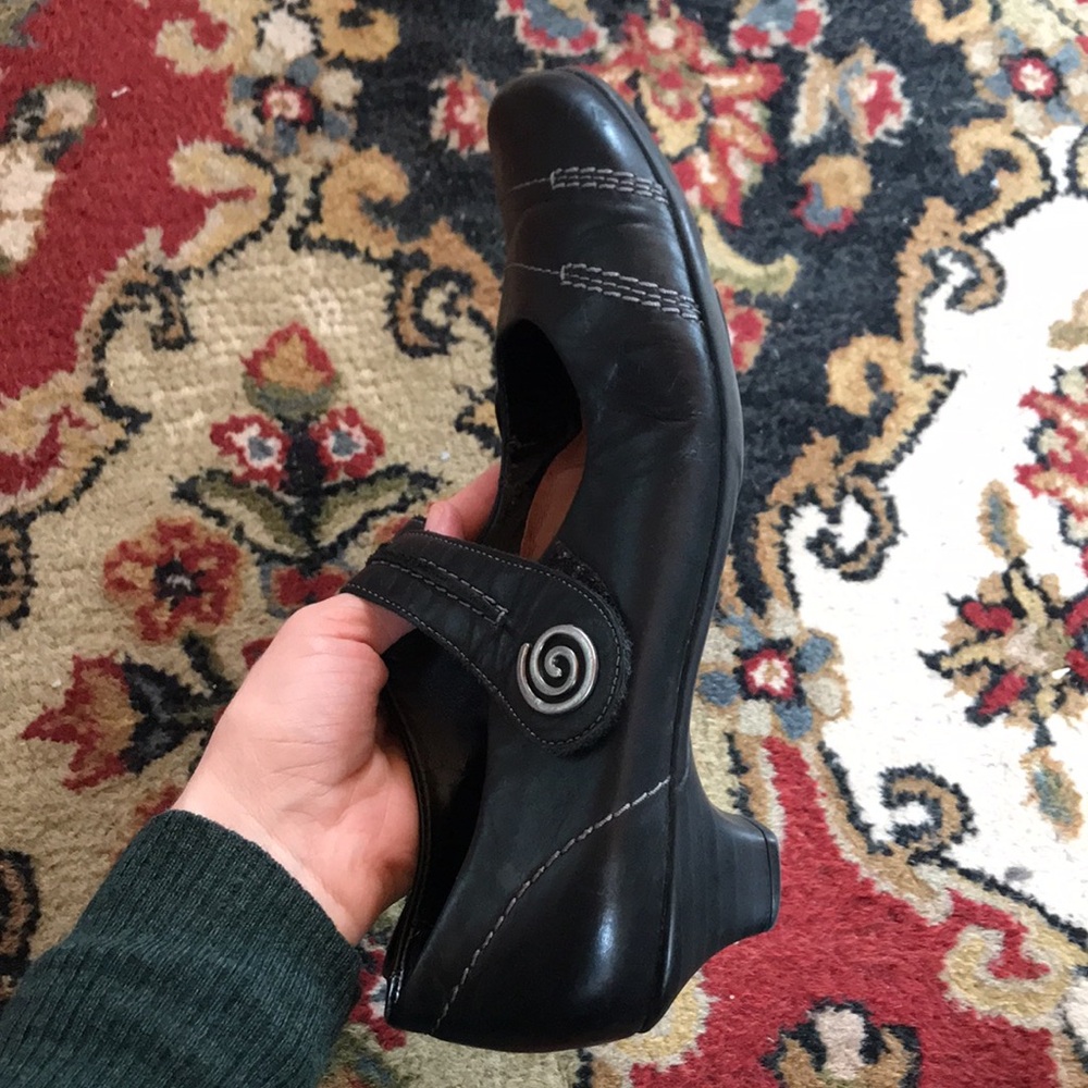 Remonte Genuine leather shoes Mary Janes cottagecore vintage size 10 EUR 40 - Picture 6 of 8